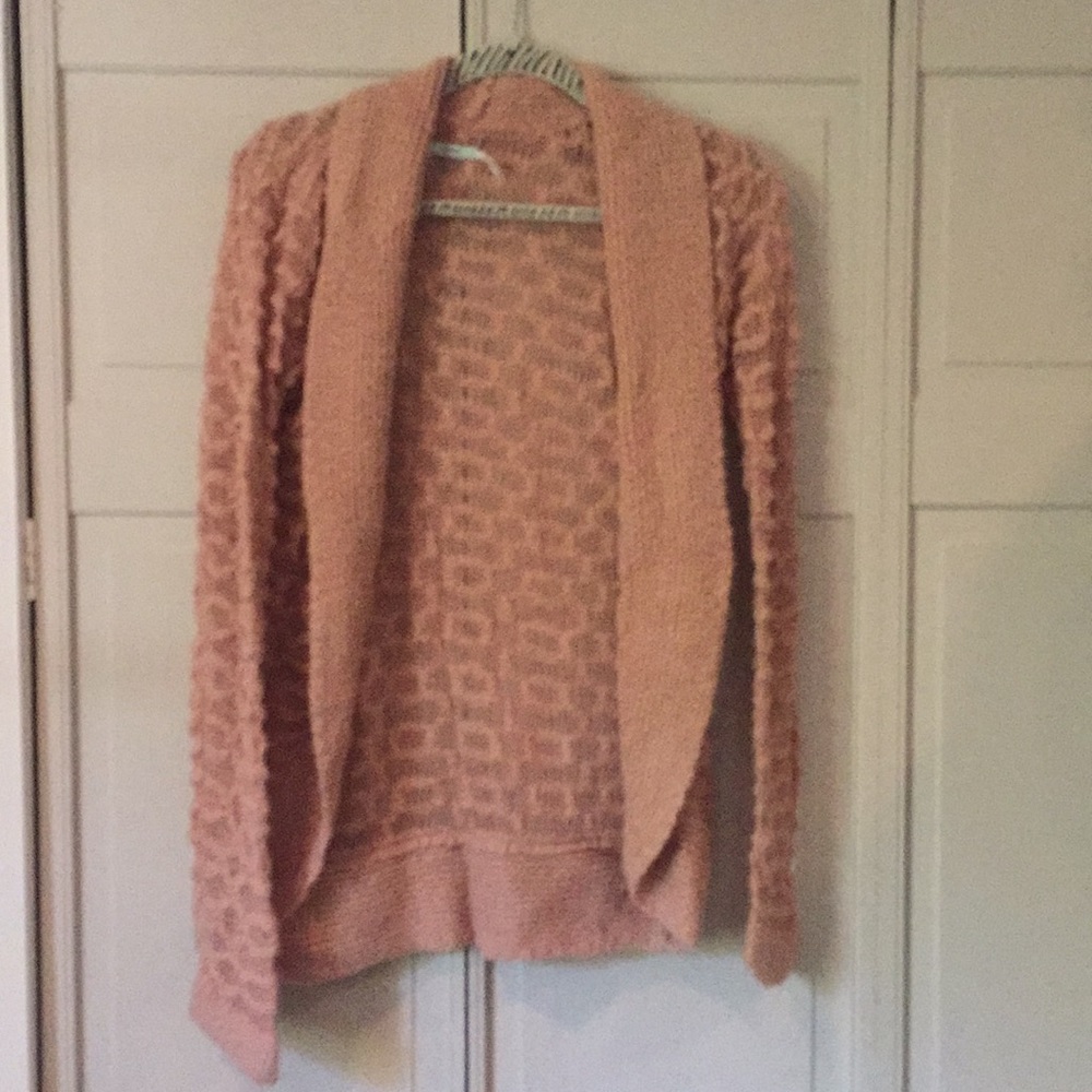 Kimchi Blue Womens cardigan in light pink size M